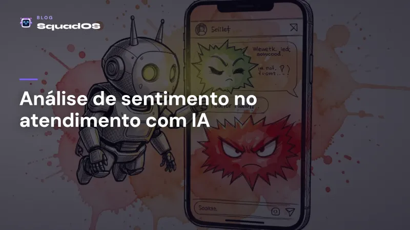 Análise de sentimento no atendimento: como a IA sabe que o cliente está insatisfeito