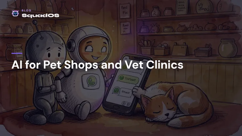 AI for Pet Shops and Veterinary Clinics: WhatsApp Scheduling That Never Drops a Client