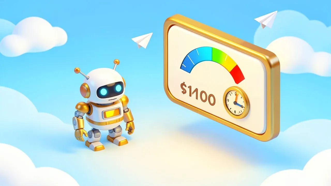 Support metrics dashboard showing resolution rate and response time on Telegram